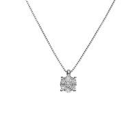 Halskette Promesse Dame in Gold Diamante CFV5